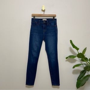 Madewell Roadtripper High Rise Medium Wash Skinny Jeans